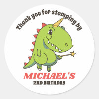 Fiesta de cumpleaños de niños de hadas de dinosaur