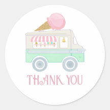 Fiesta de cumpleaños del Camión de Hielo Retro