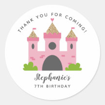 fiesta de cumpleaños del Castillo Rosa de la Princ