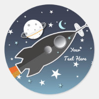 Fiesta de Cumpleaños Espacial del Cohete Despegue