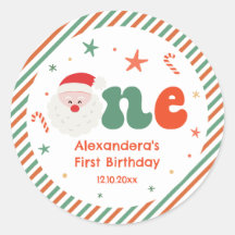 Fiesta de cumpleaños número 1 de Navidad 