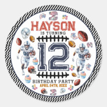 Fiesta de cumpleaños para los niños deportivos