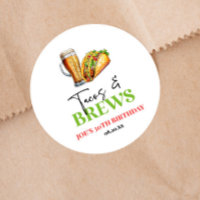 Fiesta de cumpleaños "Tacos y Cervezas"