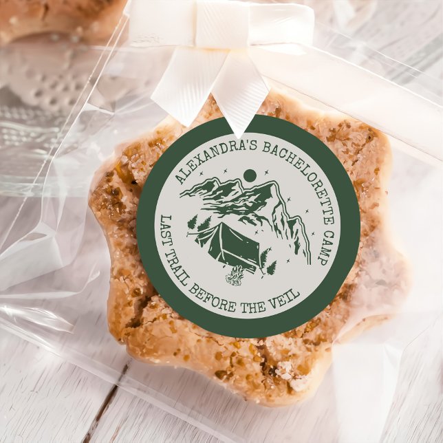 Pegatina Redonda Fiesta de Despedida de Soltera de Fin de Semana de (Subido por el creador)