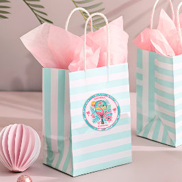 Pegatina Redonda Fiesta de Despedida de Soltera de Pickleball Flame