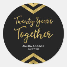 Fiesta del 20° Aniversario de la Chevron de Faux G