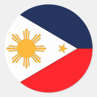 Pegatina Redonda Filipinas