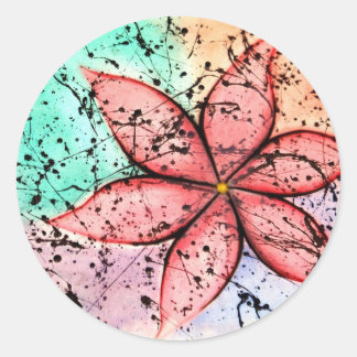 Pegatina Redonda finalflor