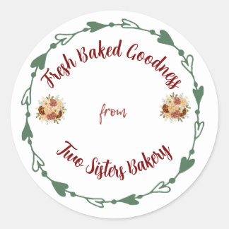 Pegatina Redonda Finishing Touch Classic Round Sticker