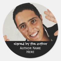 Firmado Por El Libro De Fotos Del Autor