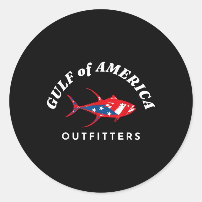 Pegatina Redonda Fish 2025 Retro (Anverso)