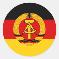 Flagge der DDR - Bandera de la RDA (Alemania Orien