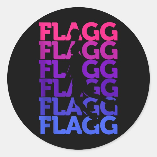 Pegatina Redonda Flaging Basketball Inspire Fan Sports Tank Top_2 (Anverso)