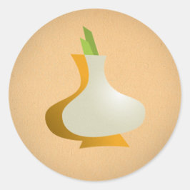 Pegatina Redonda FLomm Power Gib: ¡BLAAST!