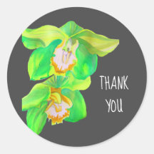 Flor de orquídea acuarela gracias al arte pop