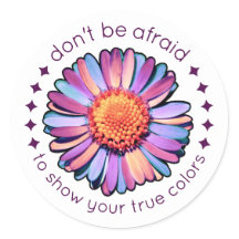 Flor suave morado rosa azul margarita mujeres bise