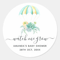 Floral Bouquet Parachute Baby Shower