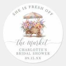 Floral Off the Market Bridal Shower