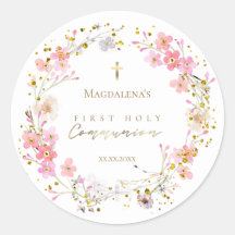 floral primera comunión sagrada