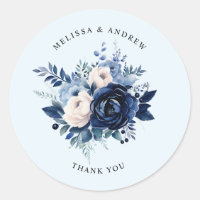 Flores de azul gracias