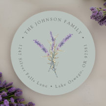 Flores de Lavanda en Acuarela Dirección de Devoluc