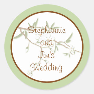 Pegatina Redonda Flores de madera de madera de madera de 20 a 1,5" 