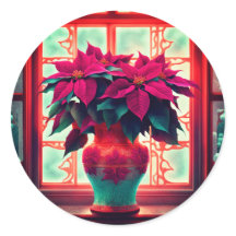 Flores de Nochebuena de fantasía