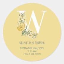 Flores de venado amarillas Estadísticas iniciales 