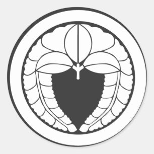 Pegatina Redonda Flores [Family Crests]