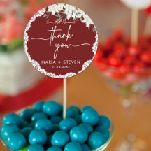 Flores rojas y boda musulmana de encaje