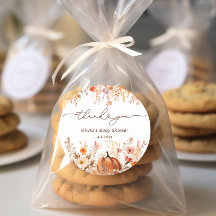 Flores salvajes Boho Little Pumpkin Fall Gracias