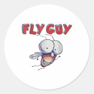 Pegatina Redonda Fly Guy Kids Costume Tee