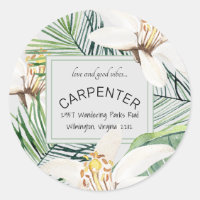 Foliage Tropical Love & Good Vibes Boda