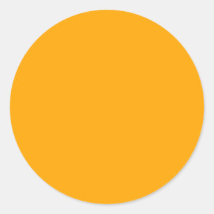 Pegatina Redonda Fondo amarillo sol que puedes Personalizar