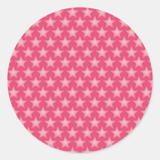 Pegatina Redonda Fondo de la succión de miel (Anverso)