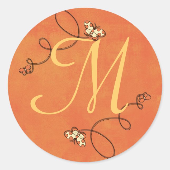 Pegatina Redonda Fondo de noción de sueño (Anverso)