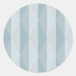 Pegatina Redonda Fondo étnico abstracto del vector