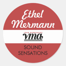 Fondo rojo JBHS VMA con guión en blanco