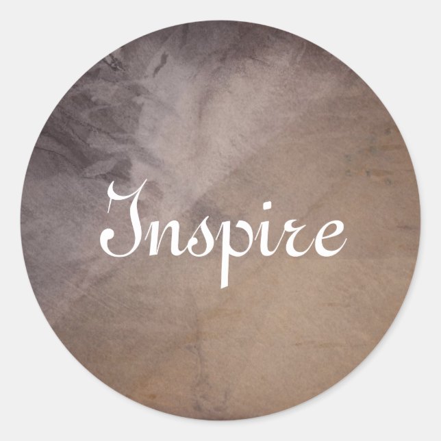 Pegatina Redonda Fondo texturizado 4 (Anverso)