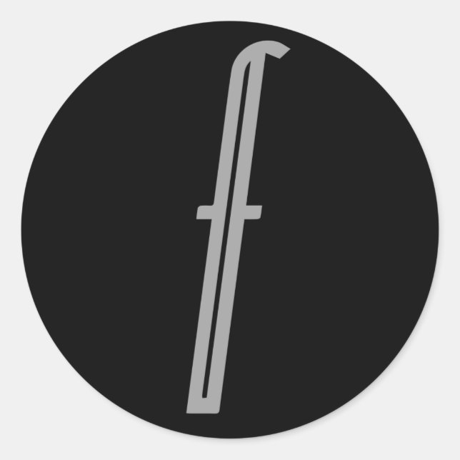 Pegatina Redonda Fontaine stickers (Anverso)