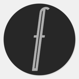 Pegatina Redonda Fontaine stickers