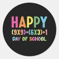 Fórmula Matemática 100 Días De Colegio Profesor De