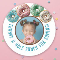 Foto personalizado Donut Birthday Gracias A Hole B