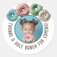 Foto personalizado Donut Birthday Gracias A Hole B