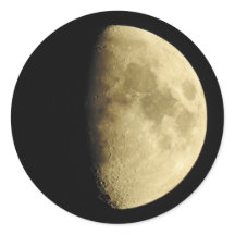 Fotografía de cierre de la luna