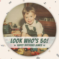 Fotos Personalizadas Cumpleaños Retro Infancia Div