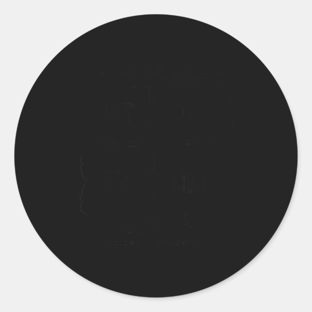 Pegatina Redonda Four Corners Monument With State Map Black  (Anverso)