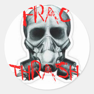 PEGATINA REDONDA FRAC THRASH