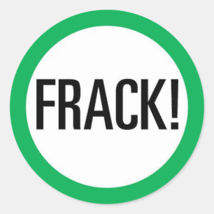 Pegatina Redonda ¡Frack!