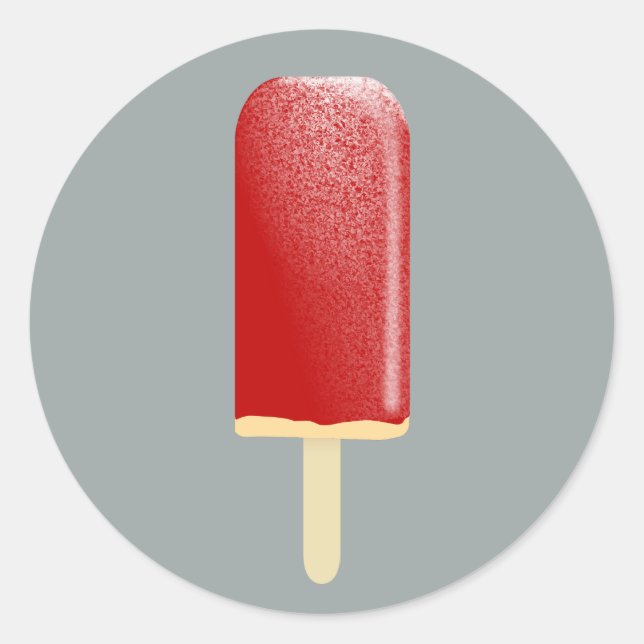 Pegatina Redonda Fragmento de fresa (Anverso)